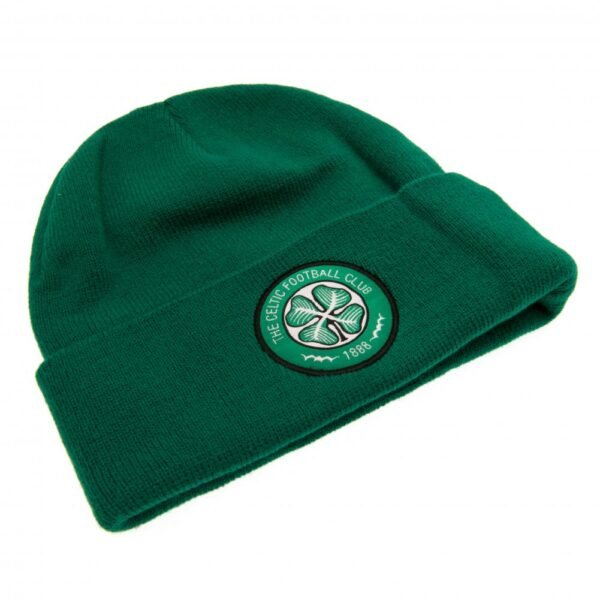 101335-Celtic-FC-Cuff-Beanie-1-2 Official Celtic FC Green Cuff Beanie