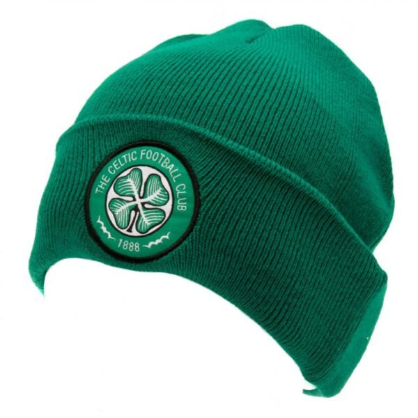 101335-Celtic-FC-Cuff-Beanie-1 Official Celtic FC Green Cuff Beanie