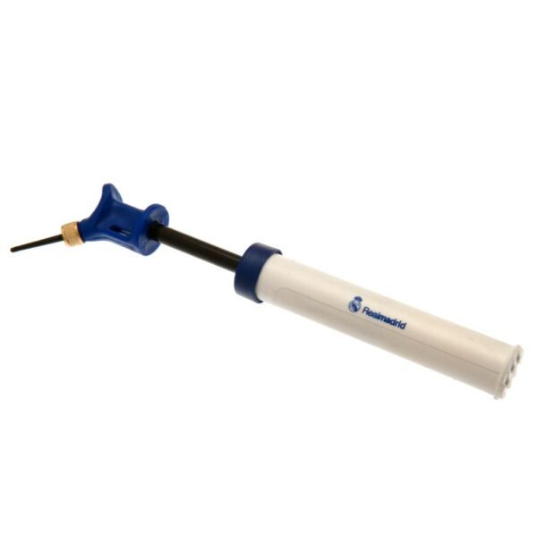 Official Real Madrid CF White Dual Action Football Pump Official Real Madrid CF White Dual Action Football Pump