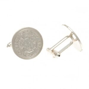 Official Leicester City FC Silver Plated Formed Cufflinks Official Leicester City FC Silver Plated Formed Cufflinks