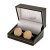 Official Leicester City FC Gold Plated Cufflinks Official Leicester City FC Gold Plated Cufflinks