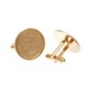 Official Leicester City FC Gold Plated Cufflinks Official Leicester City FC Gold Plated Cufflinks