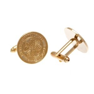 Official Celtic FC Gold Plated Cufflinks Official Celtic FC Gold Plated Cufflinks