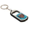 Official West Ham United FC Keyring Torch Bottle Opener Official West Ham United FC Keyring Torch Bottle Opener