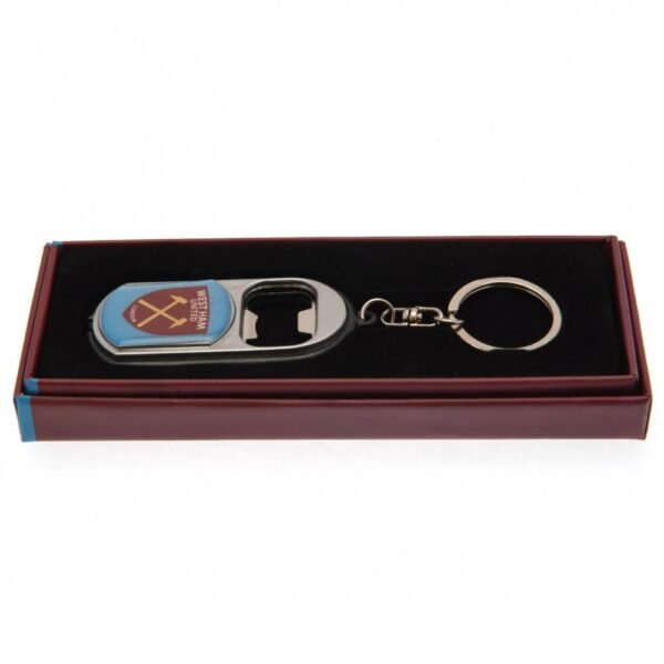 Official West Ham United FC Keyring Torch Bottle Opener Official West Ham United FC Keyring Torch Bottle Opener
