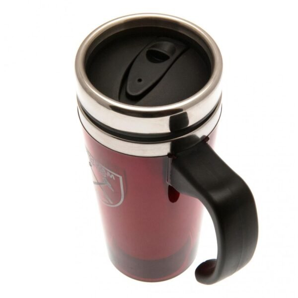 Official West Ham United FC Handled Travel Mug