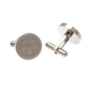 Official Leicester City FC Stainless Steel Formed Cufflinks Official Leicester City FC Stainless Steel Formed Cufflinks
