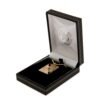 Official Leicester City FC Gold Plated Dog Tag & Chain Official Leicester City FC Gold Plated Dog Tag & Chain