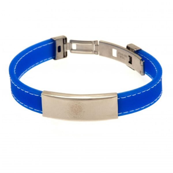 Official Leicester City FC Stitched Silicone Bracelet Official Leicester City FC Stitched Silicone Bracelet
