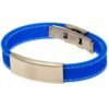 Official Leicester City FC Stitched Silicone Bracelet