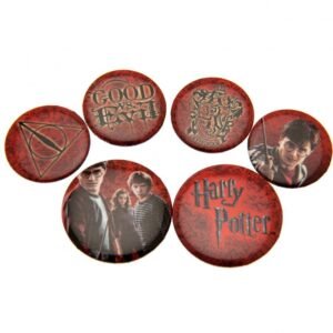 104600-Harry-Potter-Button-Badge-Set-Logo-3 Official Harry Potter Button Badge Set Logo