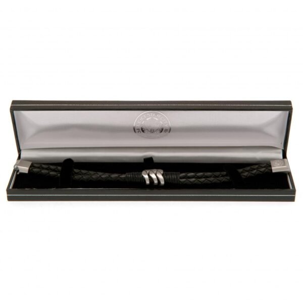 Official Leicester City FC Leather Bracelet
