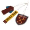 Official West Ham United FC 3pk Air Freshener Official West Ham United FC 3pk Air Freshener