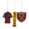 Official West Ham United FC 3pk Air Freshener Official West Ham United FC 3pk Air Freshener