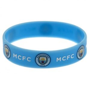 Official Manchester City FC Silicone Wristband Official Manchester City FC Silicone Wristband