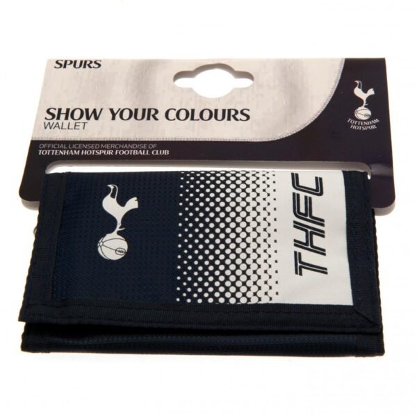 110589-Tottenham-Hotspur-FC-Nylon-Wallet-3-1 Official Tottenham Hotspur FC Fade Wallet