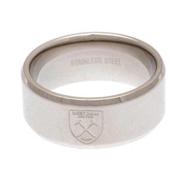 110918-West-Ham-United-FC-Band-Ring-2 Official West Ham United FC Band Ring Large