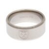 Official West Ham United FC Band Ring Small Official West Ham United FC Band Ring Small