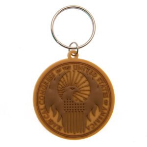 Official Fantastic Beasts Macusa PVC Keyring