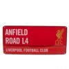 Official Liverpool FC Colour Street Sign Official Liverpool FC Colour Street Sign