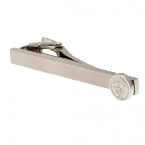 Official Manchester City FC Stainless Steel Tie Slide Official Manchester City FC Stainless Steel Tie Slide