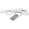 Official West Ham United FC Engraved Dog Tag & Chain Official West Ham United FC Engraved Dog Tag & Chain