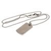 Official Manchester City FC Engraved Dog Tag & Chain Official Manchester City FC Engraved Dog Tag & Chain