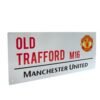 Official Manchester United FC White Street Sign Official Manchester United FC White Street Sign