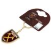 Official West Ham United FC Crest Keyring Official West Ham United FC Crest Keyring
