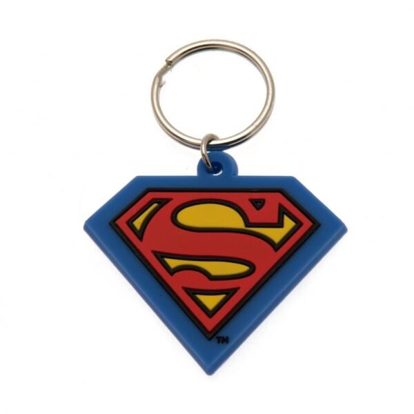 117300-Superman-PVC-Keyring-2 Official Superman PVC Keyring