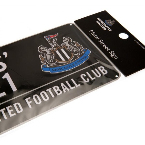 Official Newcastle United FC Colour Street Sign Official Newcastle United FC Colour Street Sign