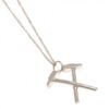 Official West Ham United FC Sterling Silver Pendant & Chain HM Official West Ham United FC Sterling Silver Pendant & Chain HM