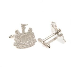 Official Newcastle United FC Silver Plated Formed Cufflinks Official Newcastle United FC Silver Plated Formed Cufflinks