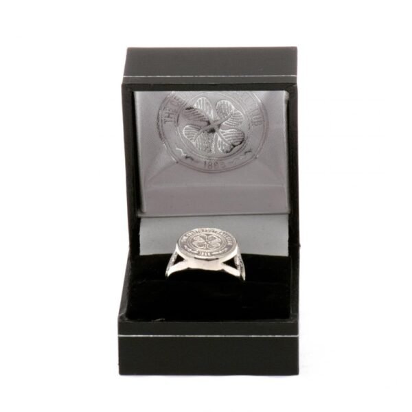 122744-Celtic-FC-Sterling-Silver-Ring-1 Official Celtic FC Sterling Silver Ring Large