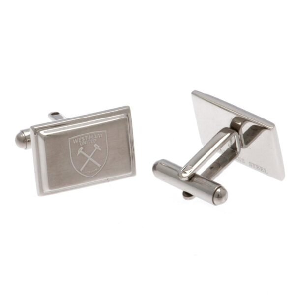 Official West Ham United FC Tie Slide & Cufflink Set Official West Ham United FC Tie Slide & Cufflink Set