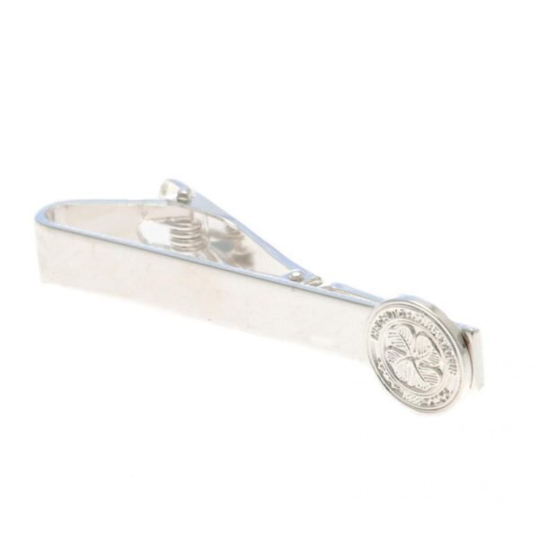 Official Celtic FC Silver Plated Tie Slide Official Celtic FC Silver Plated Tie Slide