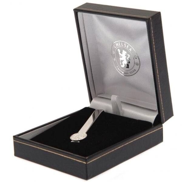 Official Chelsea FC Silver Plated Tie Slide