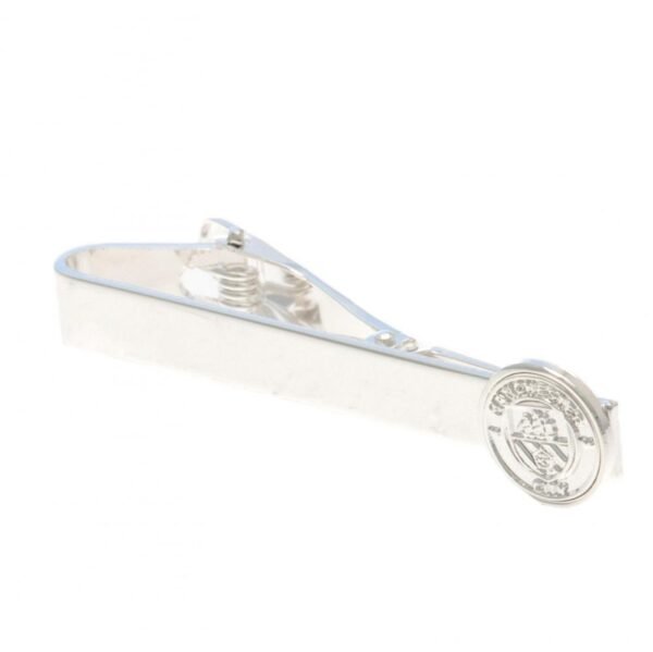 Official Manchester City FC Silver Plated Tie Slide Official Manchester City FC Silver Plated Tie Slide