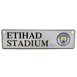 Official Manchester City FC Window Sign Official Manchester City FC Window Sign