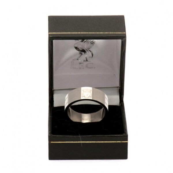 124794-Liverpool-FC-Stripe-Ring-1 Official Liverpool FC Stripe Ring Medium