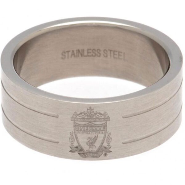 124794-Liverpool-FC-Stripe-Ring Official Liverpool FC Stripe Ring Medium