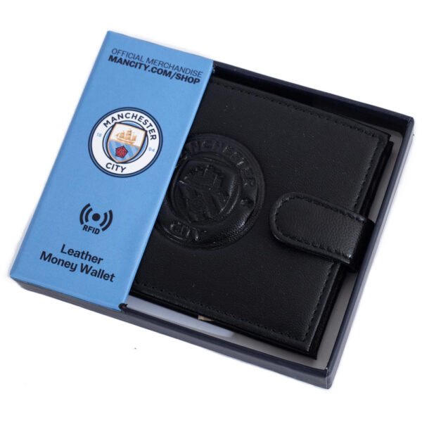 Official Manchester City FC rfid Anti Fraud Wallet Official Manchester City FC rfid Anti Fraud Wallet