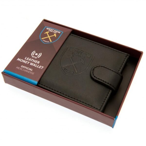 Official West Ham United FC rfid Anti Fraud Wallet Official West Ham United FC rfid Anti Fraud Wallet