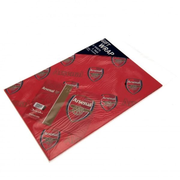 1311-Arsenal-FC-Gift-Wrap-1 Official Arsenal FC Crest Gift Wrap