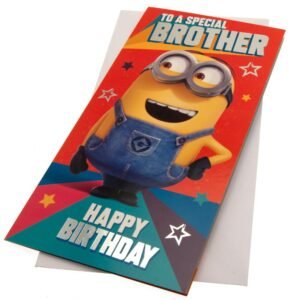 131206-Despicable-Me-3-Minion-Birthday-Card-Brother Official Despicable Me 3 Minion Birthday Card Brother