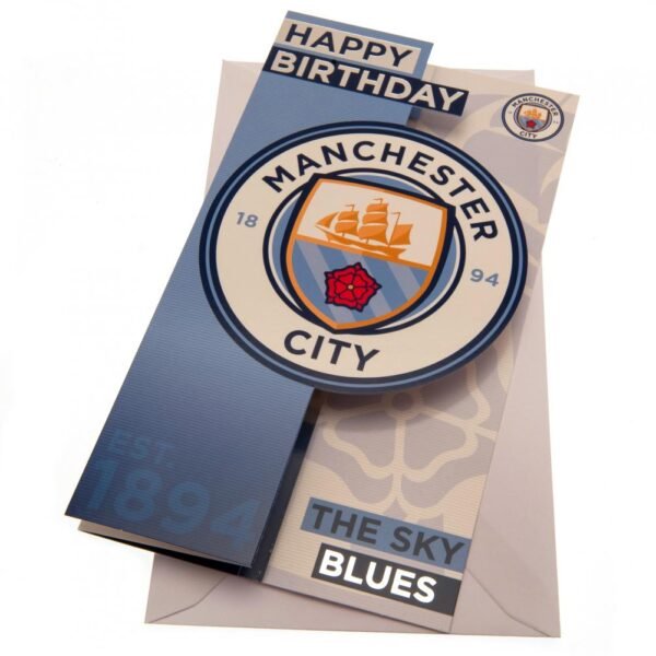131207-Manchester-City-FC-Birthday-Card-1 Official Manchester City FC Sky Blues Birthday Card