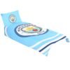 Official Manchester City FC Pulse Single Duvet Set Official Manchester City FC Pulse Single Duvet Set