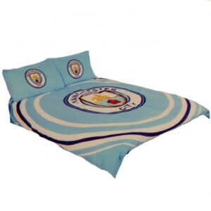 Official Manchester City FC Pulse Double Duvet Set Official Manchester City FC Pulse Double Duvet Set