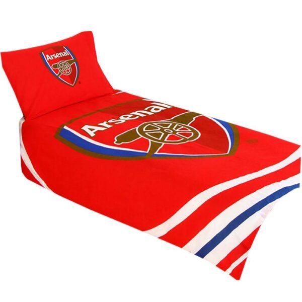 Official Arsenal FC Pulse Single Duvet Set Official Arsenal FC Pulse Single Duvet Set