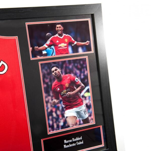 Official Manchester United FC Rashford Signed Shirt (Framed) Official Manchester United FC Rashford Signed Shirt (Framed)